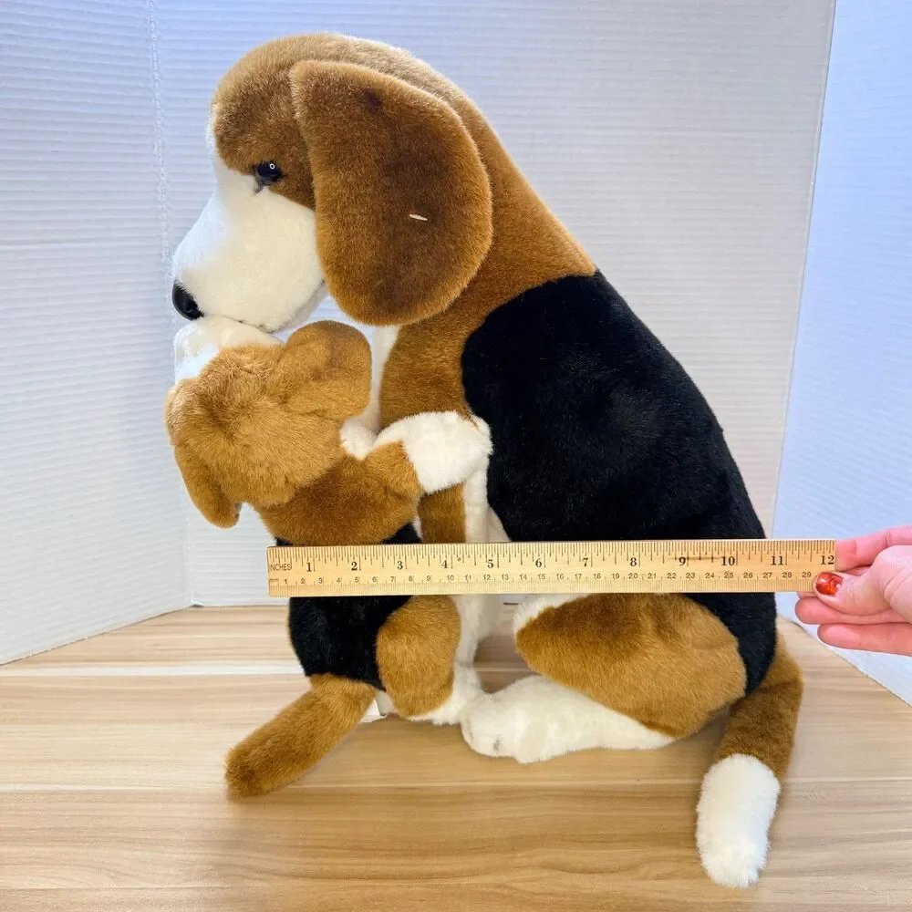 E&J Classic Sitting Beagle Puppy Dog Puppy Kiss Realistic 20